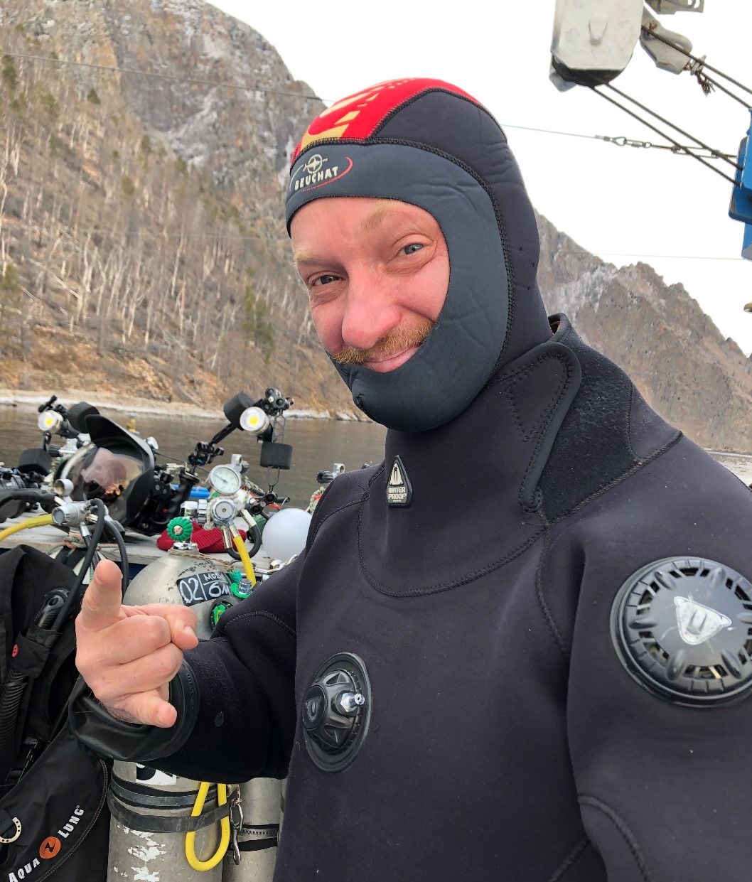 Курс Dry Suit, Ice Diver, Deep, Sidemount в Иркутске на Байкале