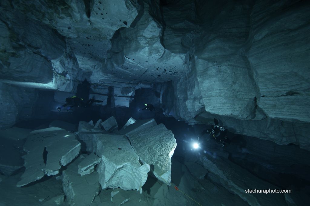 Обучение пещерному дайвингу. Cavern, Intro to cave, Full Cave Diver