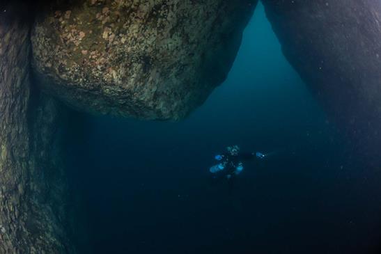 Dive site STONE GARDEN. Foto by Igor Starosvetskij 