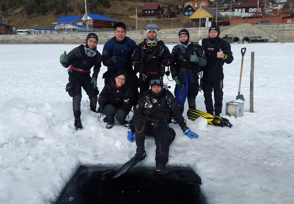 Divers from Hong Kong