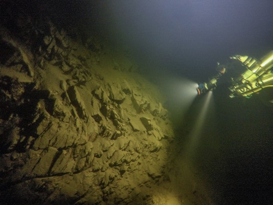 Teletskoe lake. Deep Trimix Dive